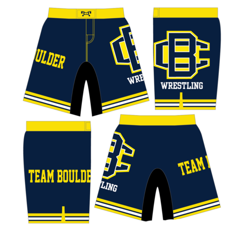 Boulder City Wrestling Custom  Fight Shorts