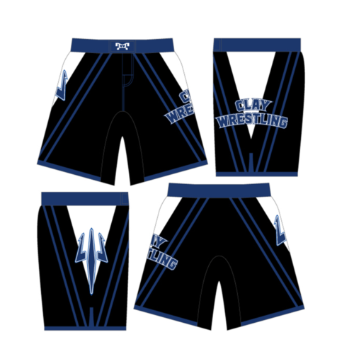 Clay Blue Devils Fight Short