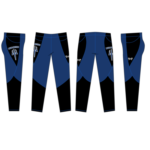 Clay Blue Devils Women's Full Length Leggings With Pockets