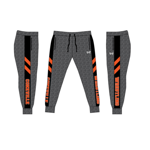 Cokeville Wrestling Custom Joggers   (Heathered fabric may vary in color & texture)
