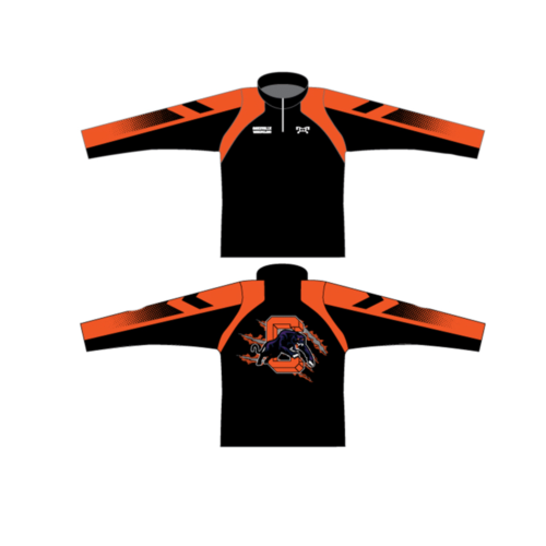 Cokeville Wrestling  Custom  Quarter Zip