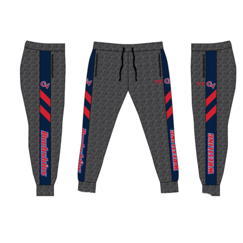 Buckskins Custom Joggers   (Heathered fabric may vary in color & texture)
