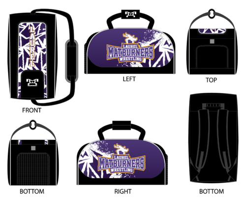 Laurel Matburners 2024 Custom Conversion Duffel Bag