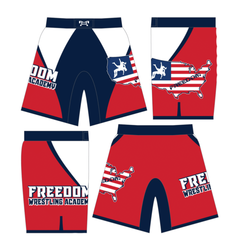 Freedom Wrestling Academy  Custom Fight Shorts