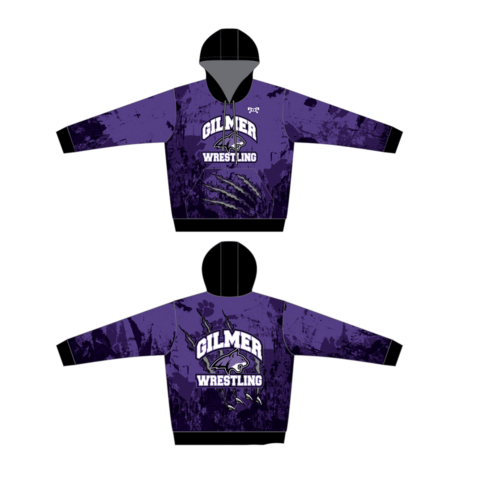 Gilmer Wrestling  Sublimated Hoodie