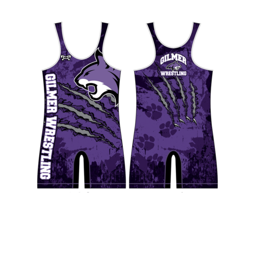 Gilmer Wrestling  Custom  Men's Singlet