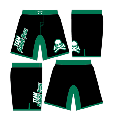 Team Hammer House Custom Black  Fight Short