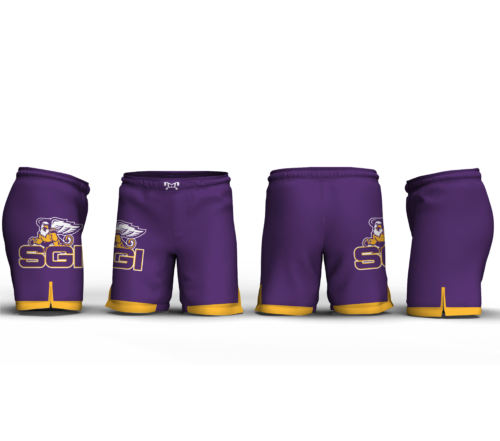 Springville Griffins Custom Fight Shorts 2024