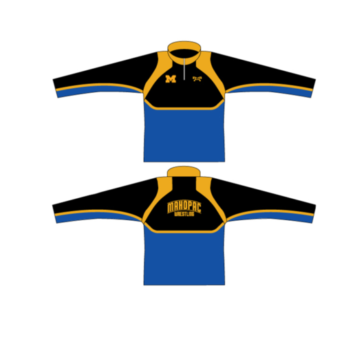 Mahopac HS  Custom Blue Quarter Zp