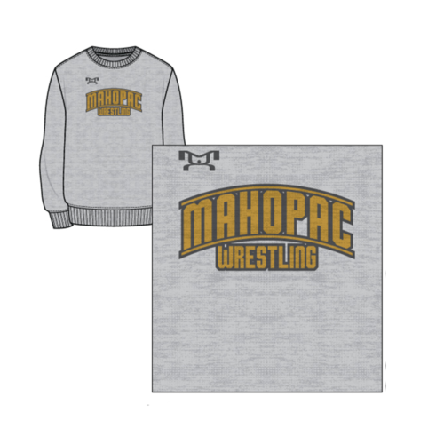 Mahopac HS  Sublimated Grey Crewneck