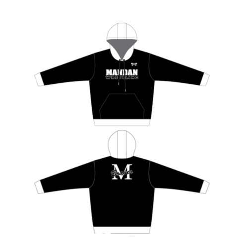 Mandan Wrestling Sublimated Hoodie