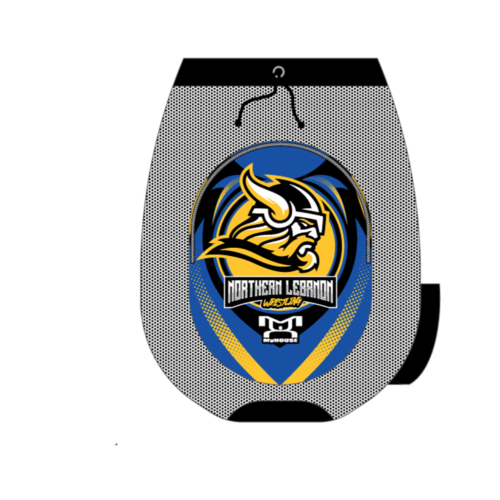 Northern Lebanon Wrestling Custom Black Sublimated Gear Bag