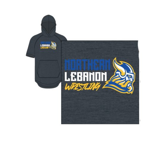 Northern Lebanon Wrestling Short Sleeve Hoodie