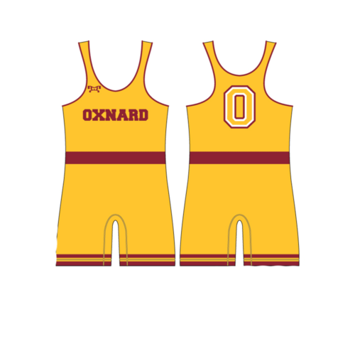 Oxnard High School Gold Men's Custom Singlet