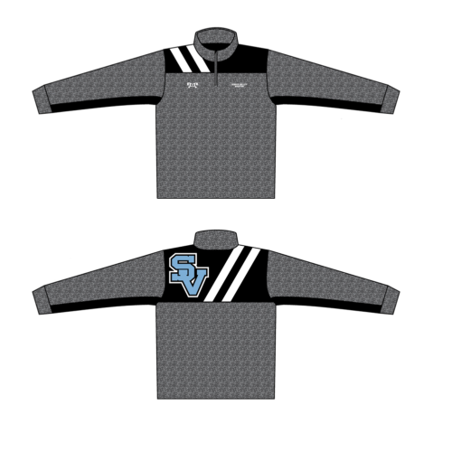 Seneca Valley Custom Heathered Quarter Zip  (Heathered fabric may vary in color & texture)