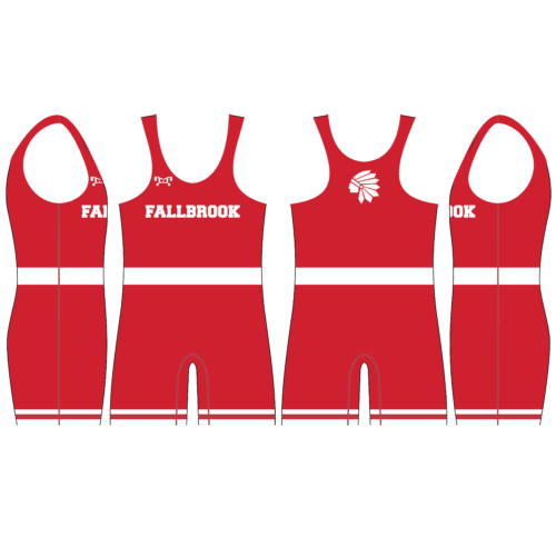 Fallbrook Wrestling Club Wrestling Men's Singlet  2023