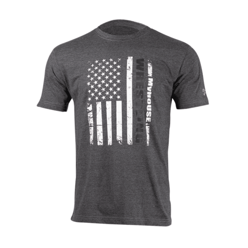 Stars And Bars Black T Shirt (UNISEX) - Image 2