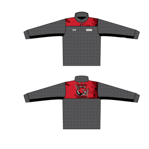 Superior High School  Custom Heathered Quarter Zip  (Heathered fabric may vary in color & texture)