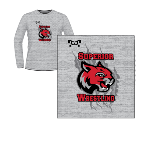 Superior High School  Custom Sublimated Decal Long Sleeve