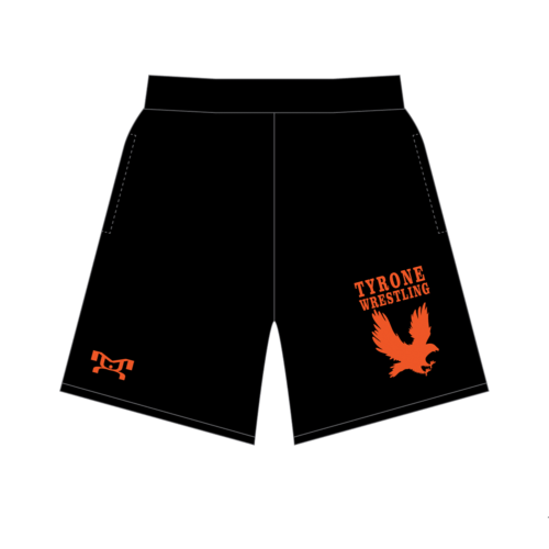 Tyrone Area HS Custom Black  Mesh Shorts