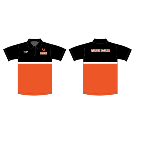 Tyrone Area HS Custom Orange Polo Shirt