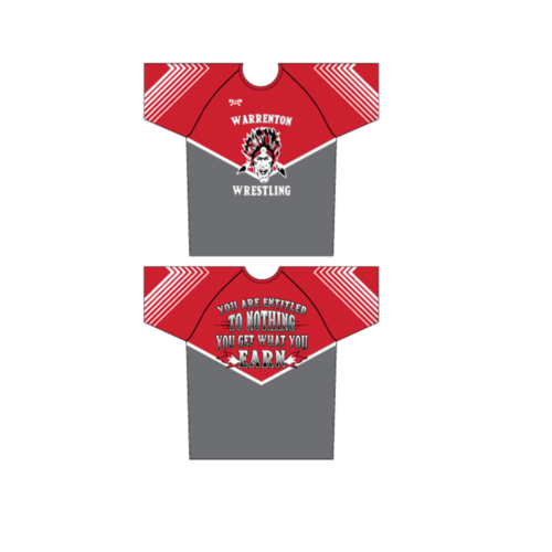 Warrenton Red & Grey Dri-Fit T-Shirt