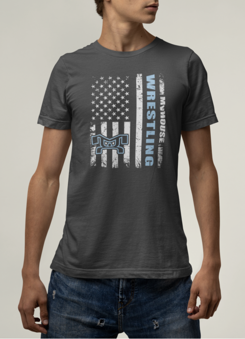 Stars and Bars Blue T Shirt (UNISEX)