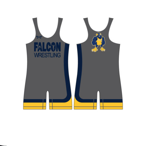 Falcon WC Men's Grey Singlet