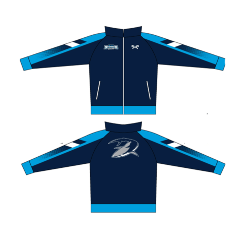 Mat Sharks Wrestling Club Custom Full Zip