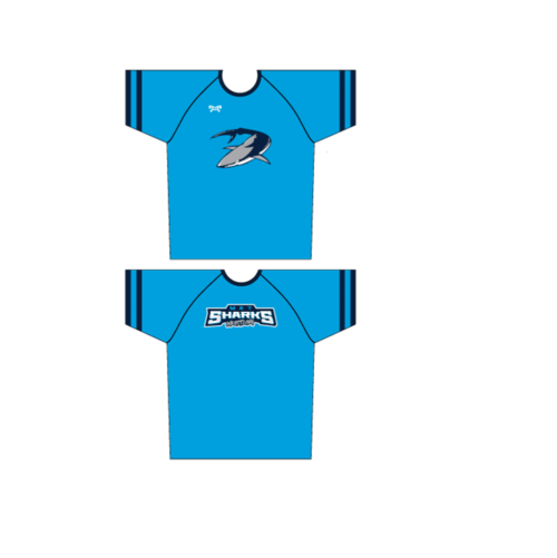 Mat Sharks Wrestling Club Sublimated Short Sleeve Dri-Fit T-Shirt