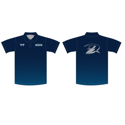 Mat Sharks Wrestling Club Custom Polo Shirt