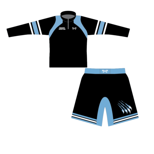 Piedmont Middle School Custom Quarter-Zip Fight Short Combo Deal