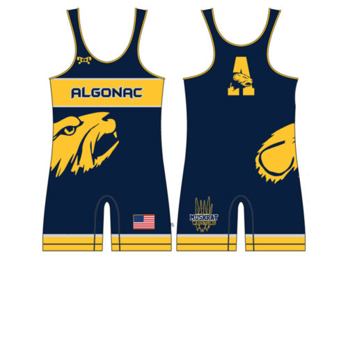 Algonac HS  Custom Wrestling Singlet