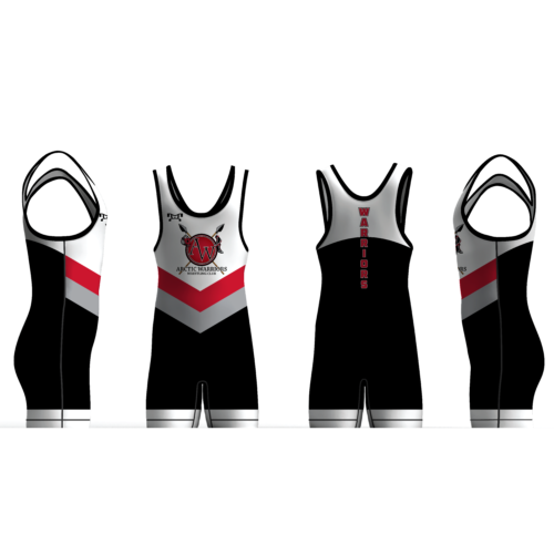 Arctic Warriors WC red chevron Men's Singlet 2025
