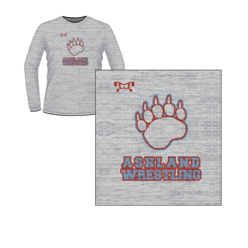 Ashland High School Sublimated Decal Long Sleeve