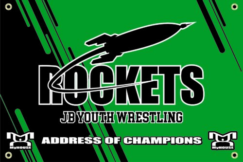 James Buchanan Youth Wrestling Custom Team Banner