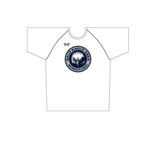 Bald Eagle Area Sublimated White  Dri-Fit T-Shirt