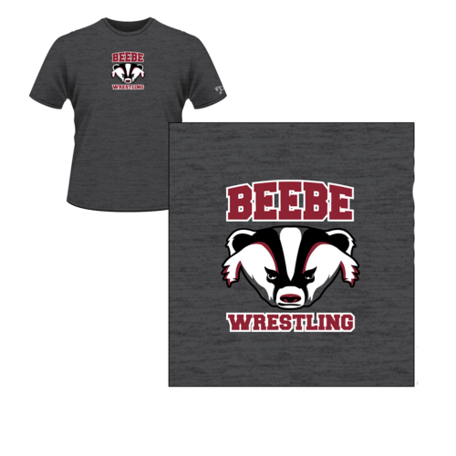 Beebe HS Custom Grey Heatpress T-Shirt