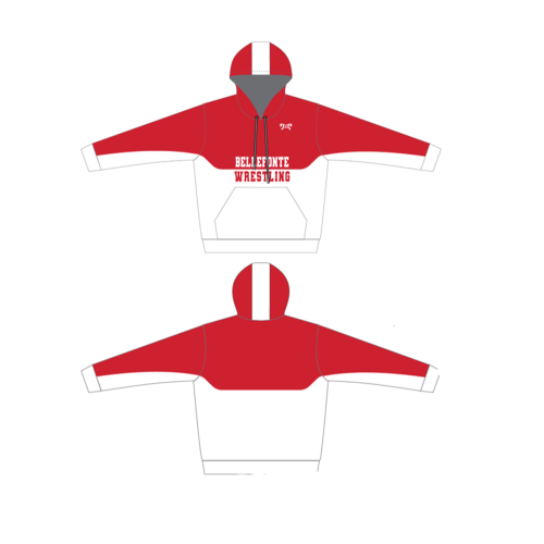 Bellefonte Wrestling Sublimated Hoodie