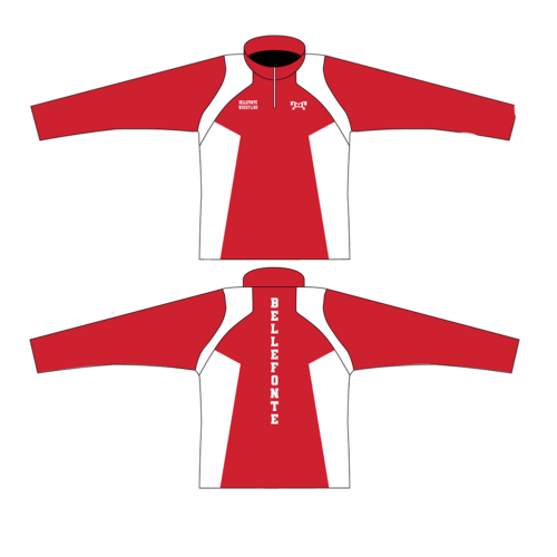 Bellefonte Wrestling Custom Quarter Zip