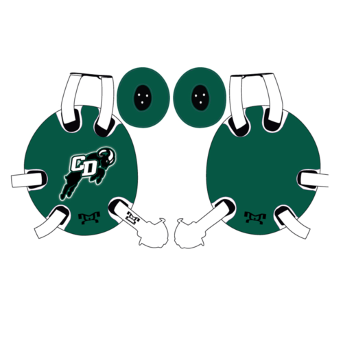 Central Dauphin Custom Head Gear  Decal