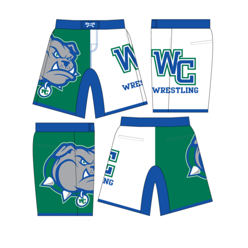 Churchill Custom Trainers Cut Fight Shorts W Pockets