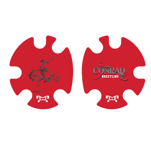 Conrad Wrestling Club Custom Head Gear Decal