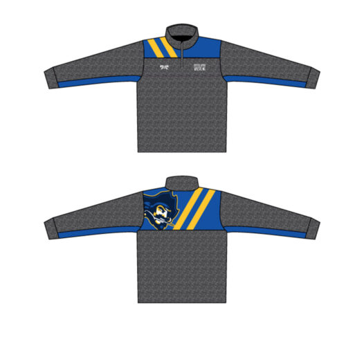 Crystal River  Custom Heathered Quarter Zip  (Heathered fabric may vary in color & texture)