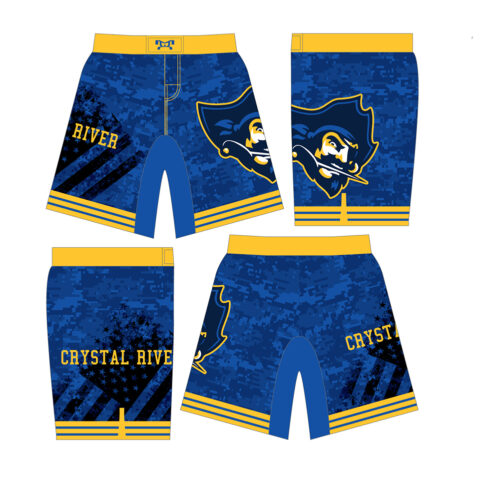 Crystal River Custom Fight Shorts
