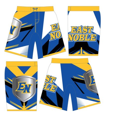 East Noble Custom Fight Shorts