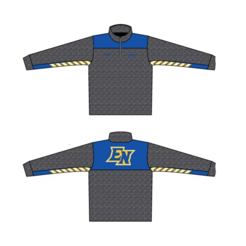 East Noble Custom Heathered Quarter Zip  (Heathered fabric may vary in color & texture)