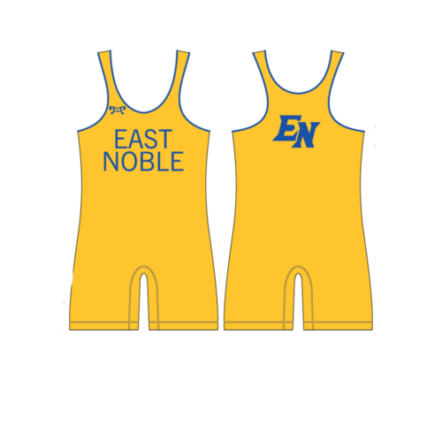 East Noble  Men's Yellow Singlet