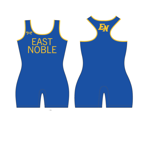 East Noble Women's Blue Singlet