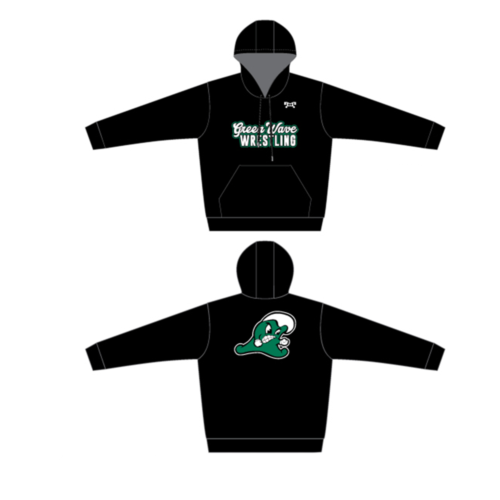 Fort Myers High Black Sublimated Hoodie
